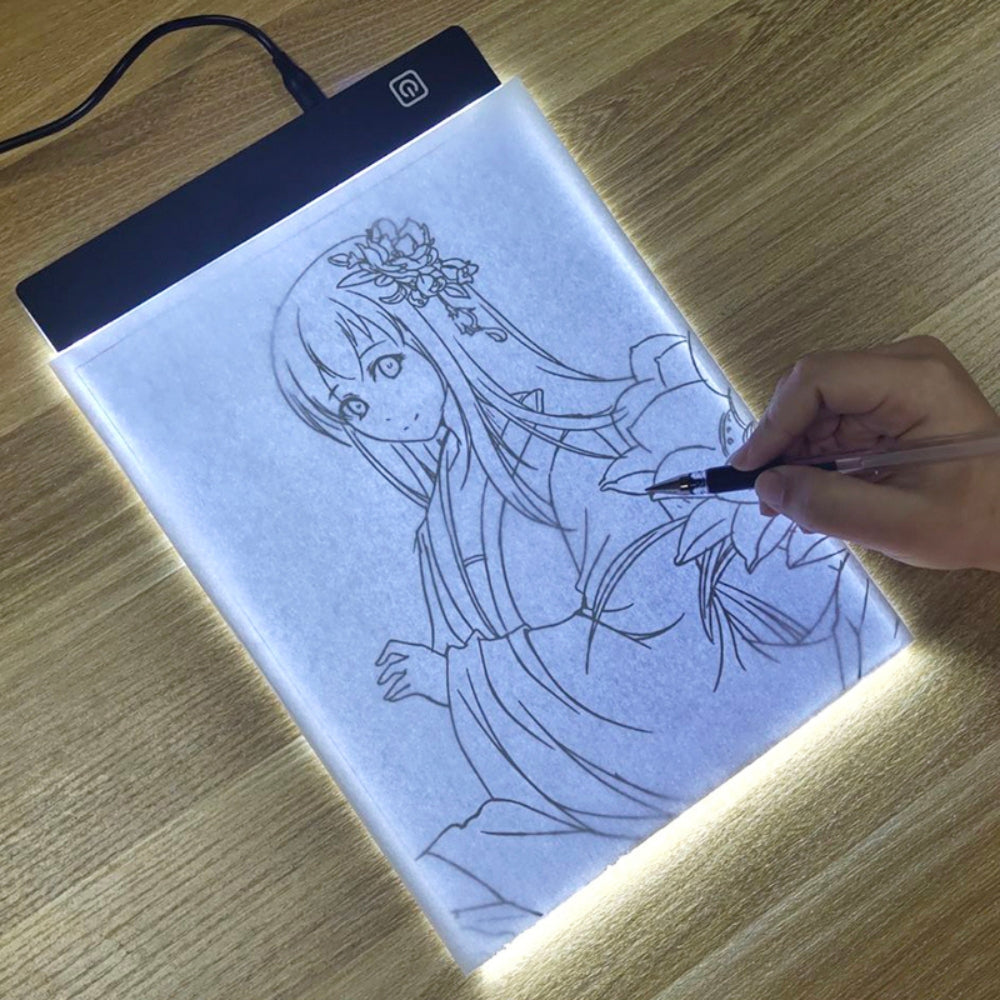 Dimmable LED Drawing Pad for Kids , Creative Tracing &amp; Learning Board