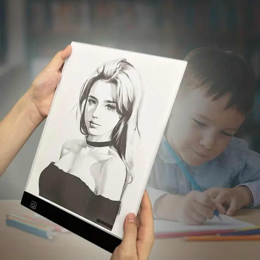 Dimmable LED Drawing Pad for Kids , Creative Tracing &amp; Learning Board