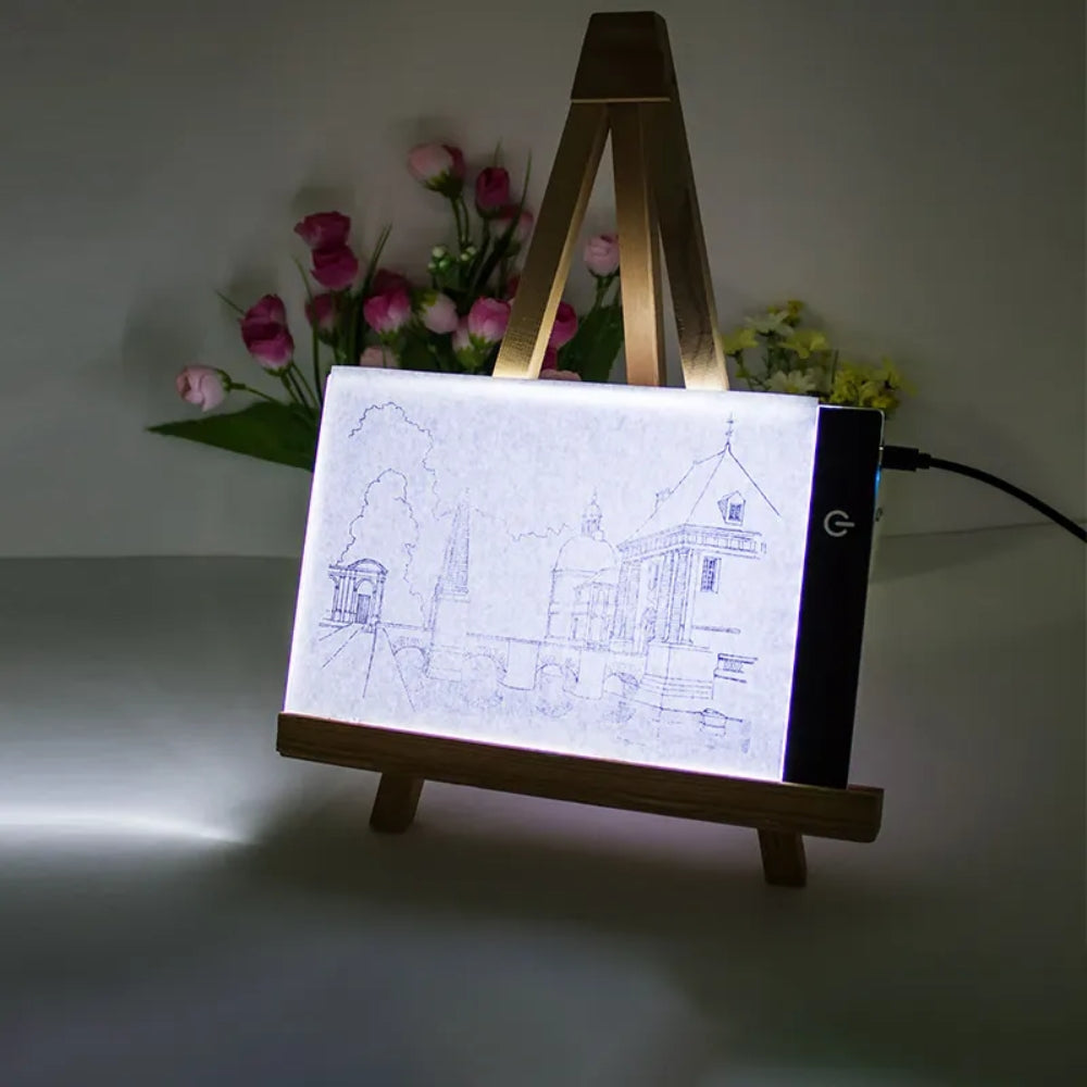 Dimmable LED Drawing Pad for Kids , Creative Tracing &amp; Learning Board