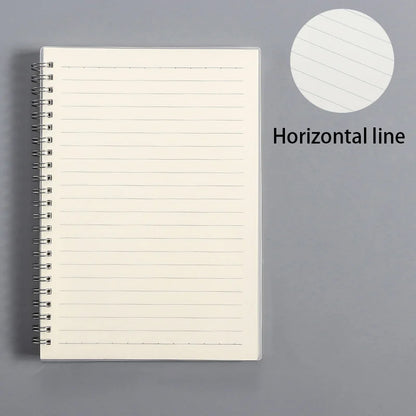 A5 A6 B5 Spiral book coil Notebook To-Do Lined DOT Blank Grid Paper Journal Diary Sketchbook For School Supplies Stationery