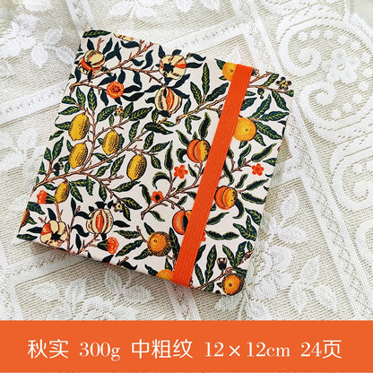 POTENTATE 100% Cotton Square Watercolor Paper Book 12cmx12cm(4.7x4.7Inch )24 Sheets 300g (140lb) Art  Drawing Paper Sketchbook